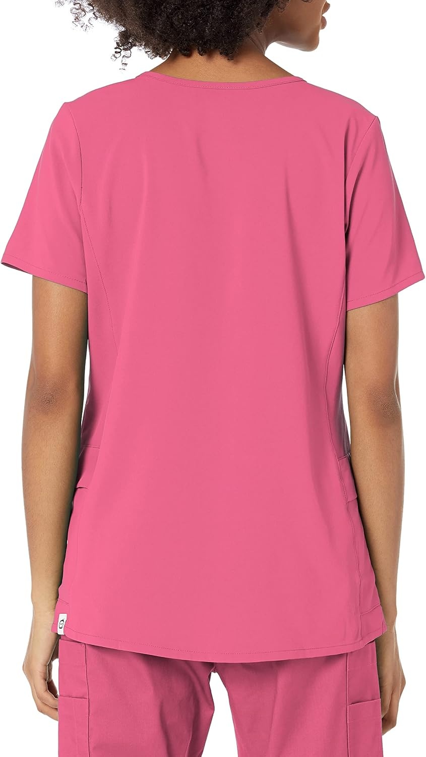 WINK Renew Women’s Mock Wrap Scrub Top(Rosebud)