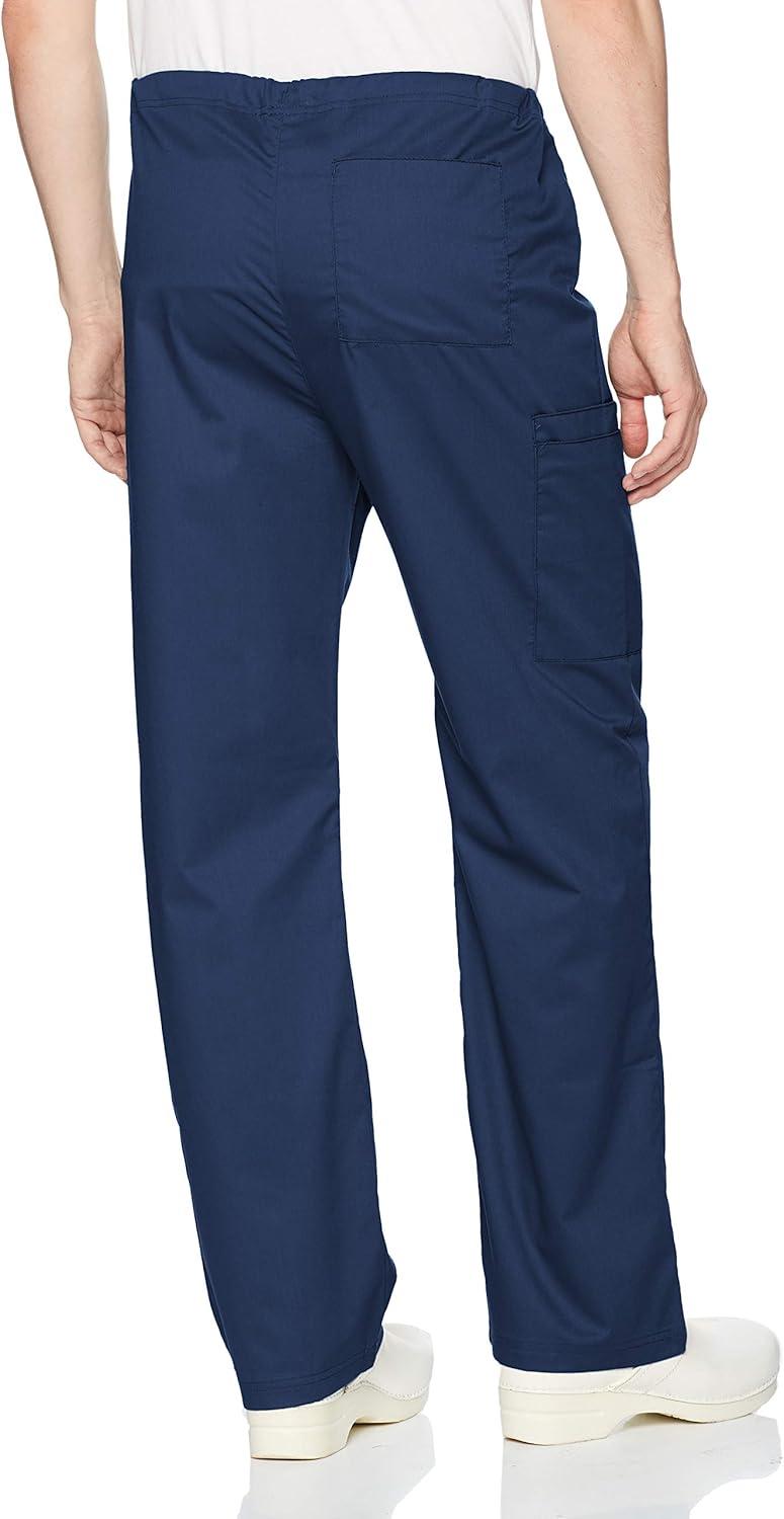 WonderWink Unisex-Adult Drawstring Cargo Pant(Navy)