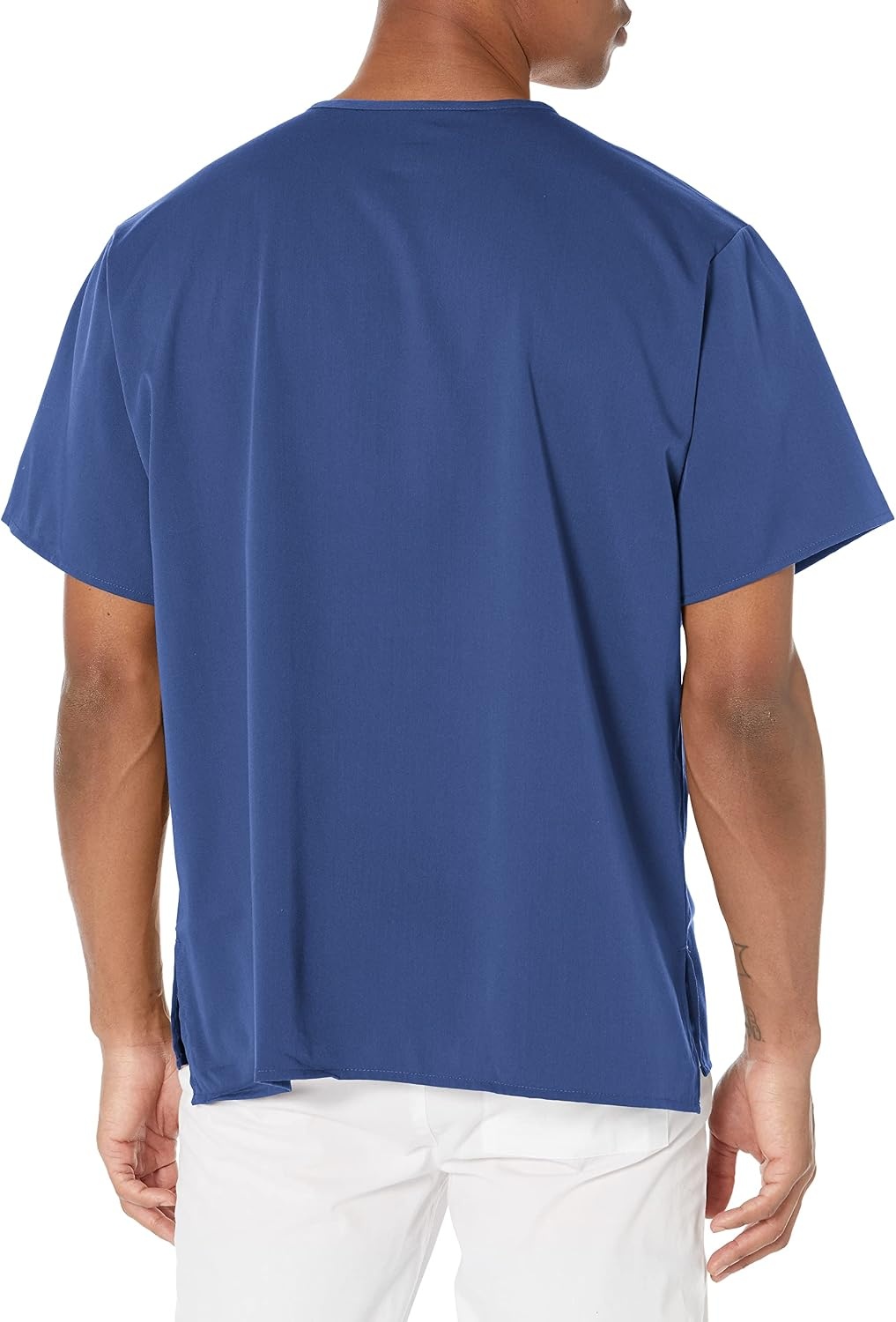 Wink Men’s Men’s V-Neck Scrub Top(Navy)