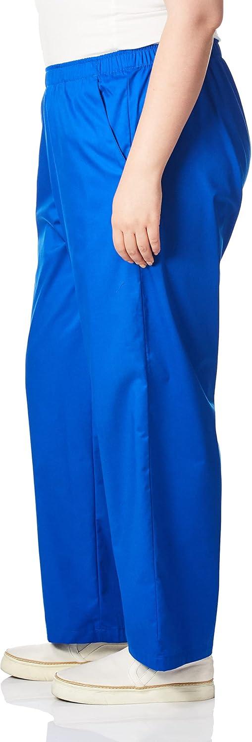 WonderWink Women’s Tall Wonderwork Women’s Pull-On Cargo Scrub Pant Tall(Royal)
