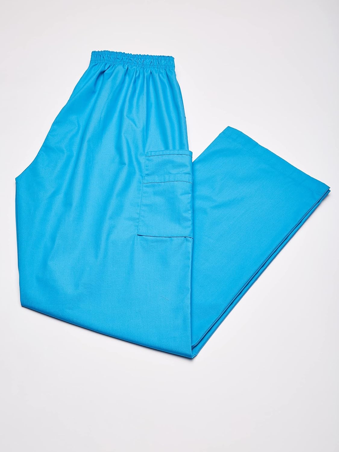 Wink WonderFLEX Patience – Women’s Curved Notch Neck Scrub Top(Aqua)