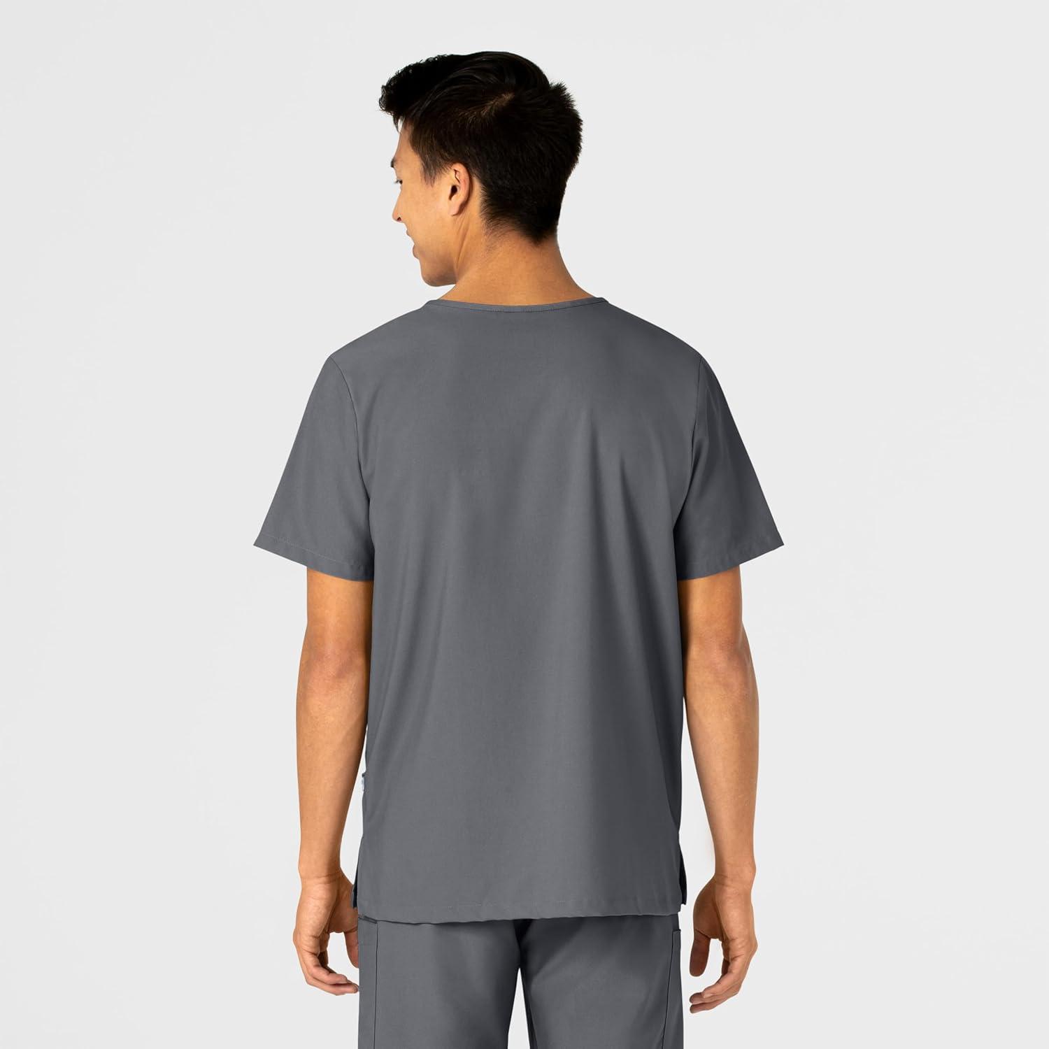 WonderWink Womens 4-Pocket Utility Top(Pewter)
