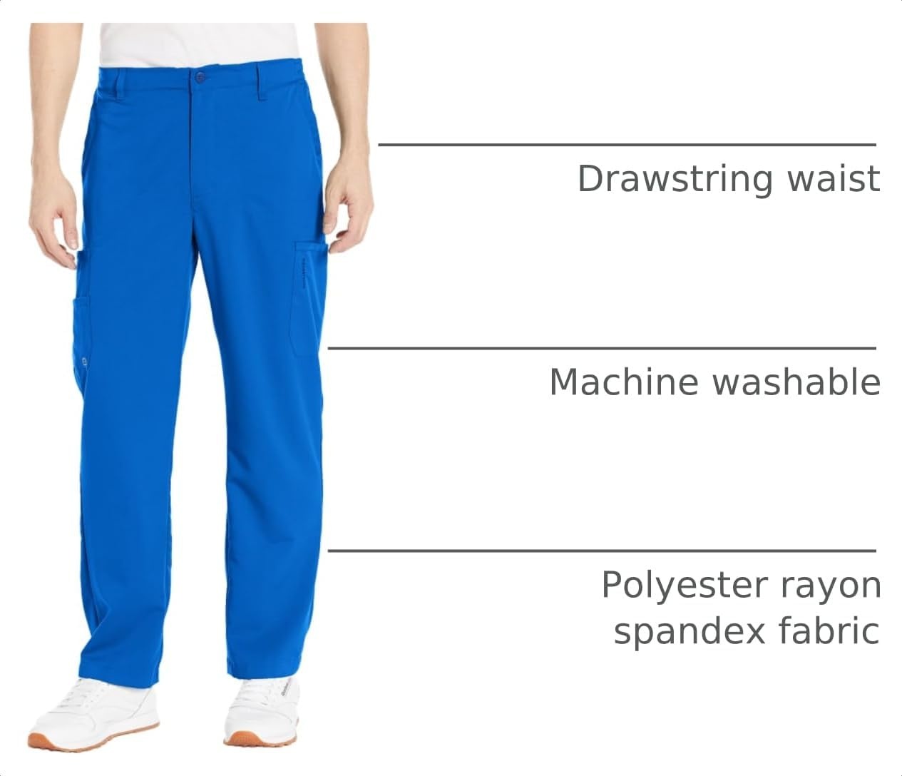 Wink PRO Men’s Cargo Scrub Pant(Royal)