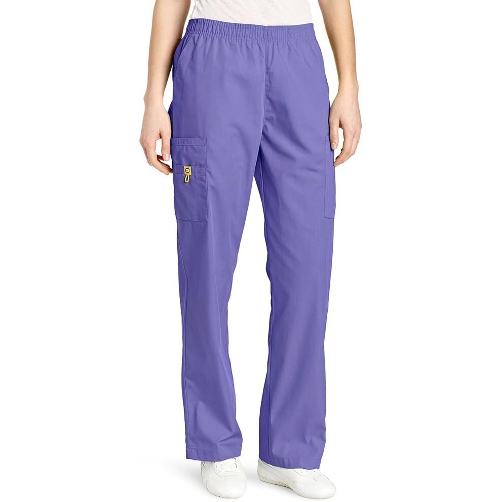 WINK Origins Quebec -Women’s Full Elastic Cargo Scrub Pant(Lavender)