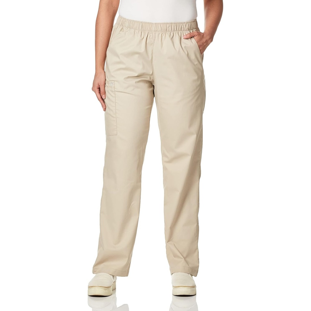 WonderWink Women’s Pull-On Cargo Pant(Khaki)