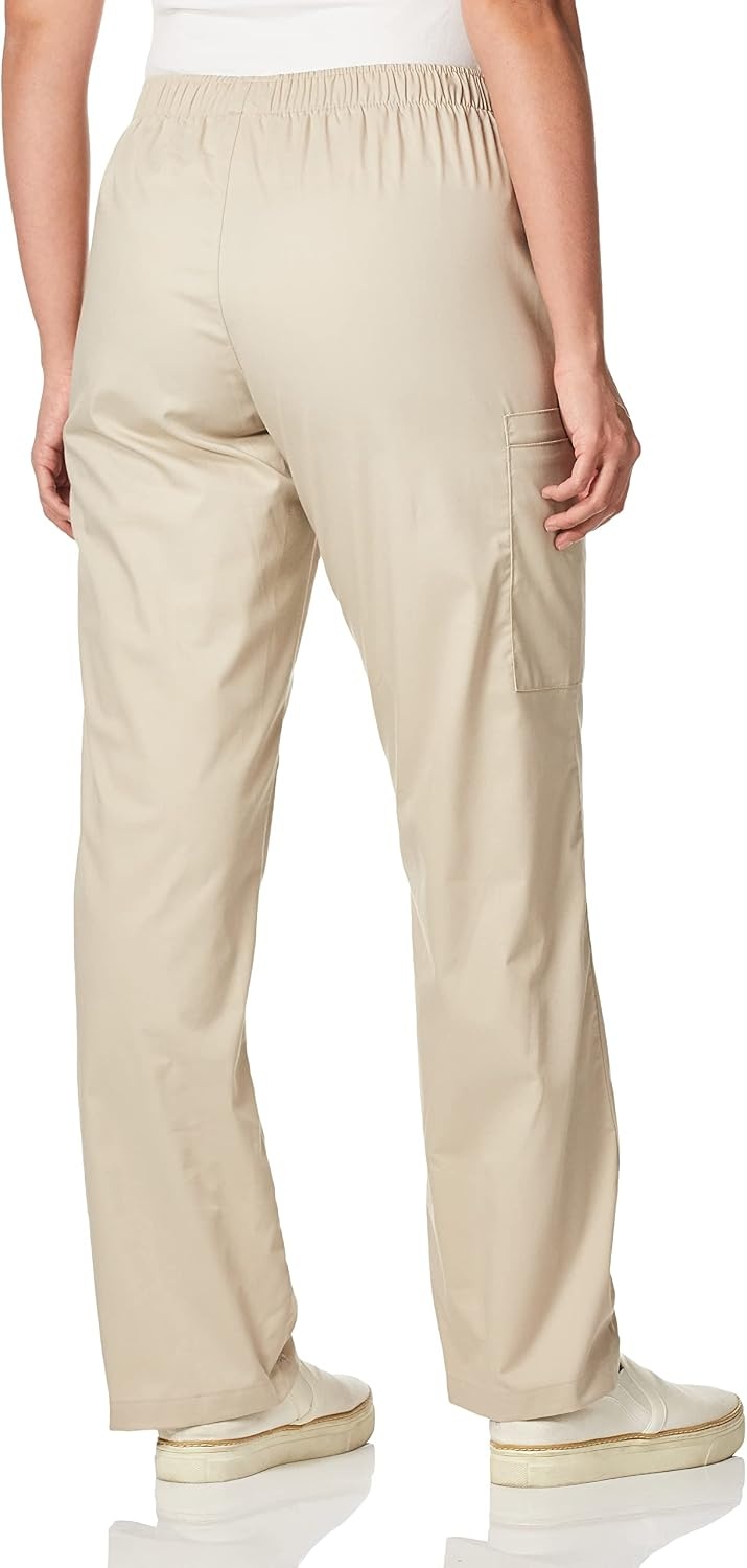 WonderWink Women’s Pull-On Cargo Pant(Khaki)