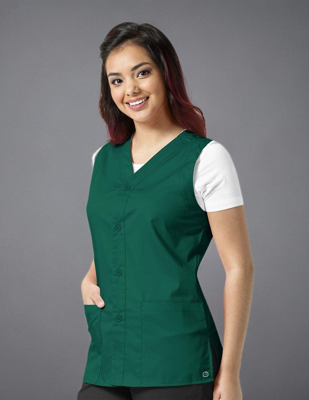 WonderWink womens Vest(Hunter)