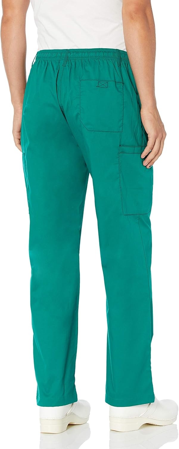 Wink WonderWORK Scrubs for Men, Cargo Scrub Pants(Hunter)