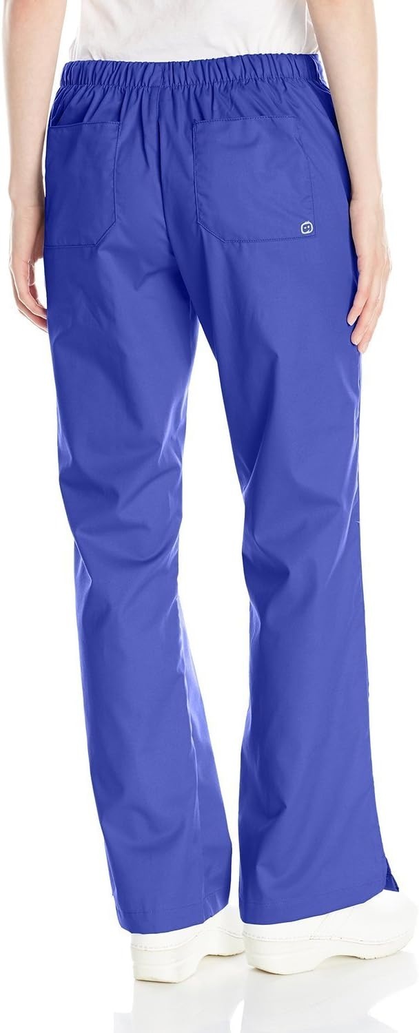 Wink Boundless Women’s Flare Leg Scrub Pant(Galaxy Blue)