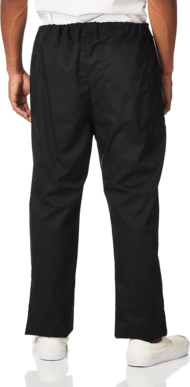 WonderWink Unisex-Adult Drawstring Cargo Pant(Black)