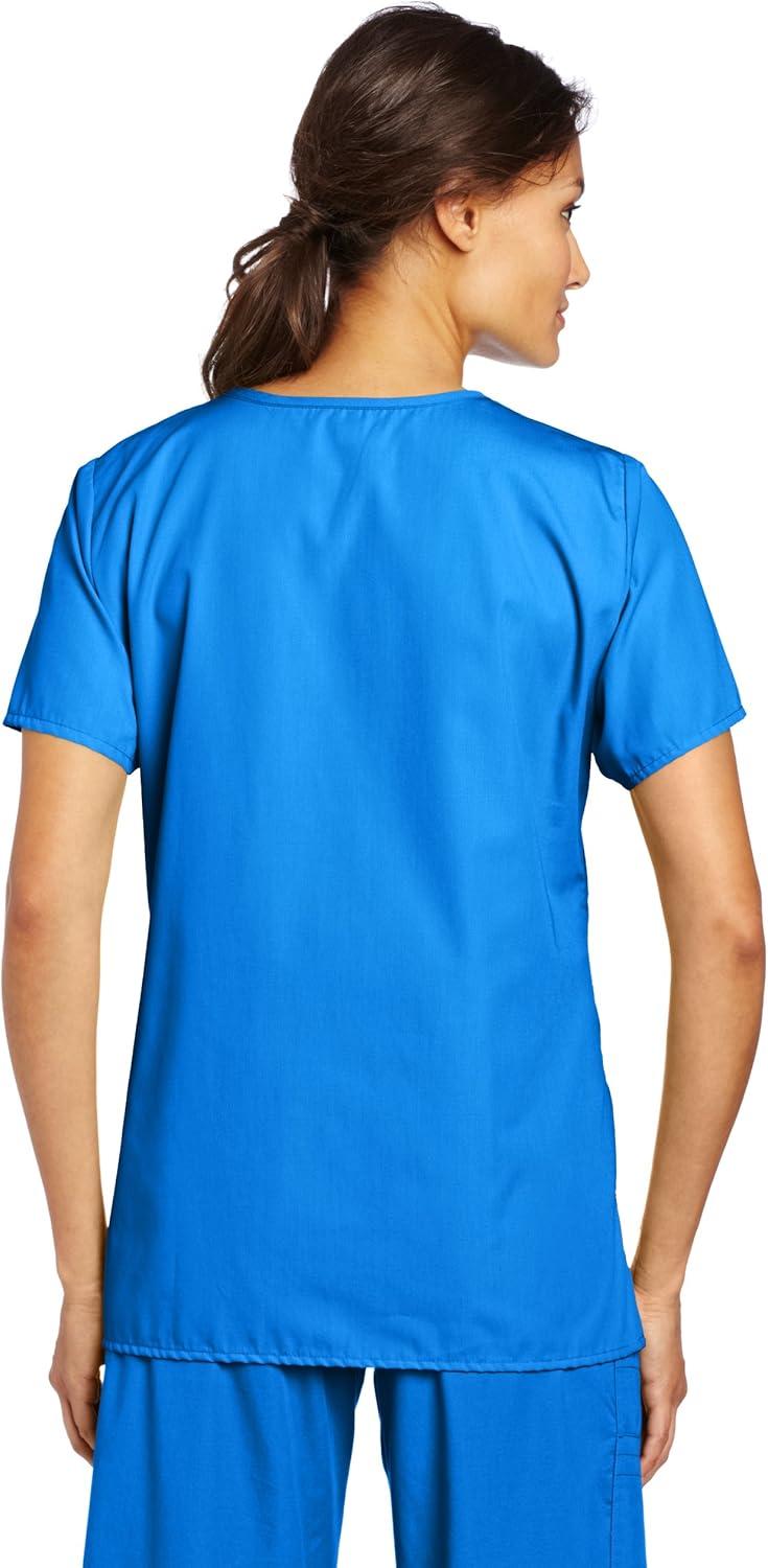 WonderWink Women’s Origins Golf Scrub Top(Royal)