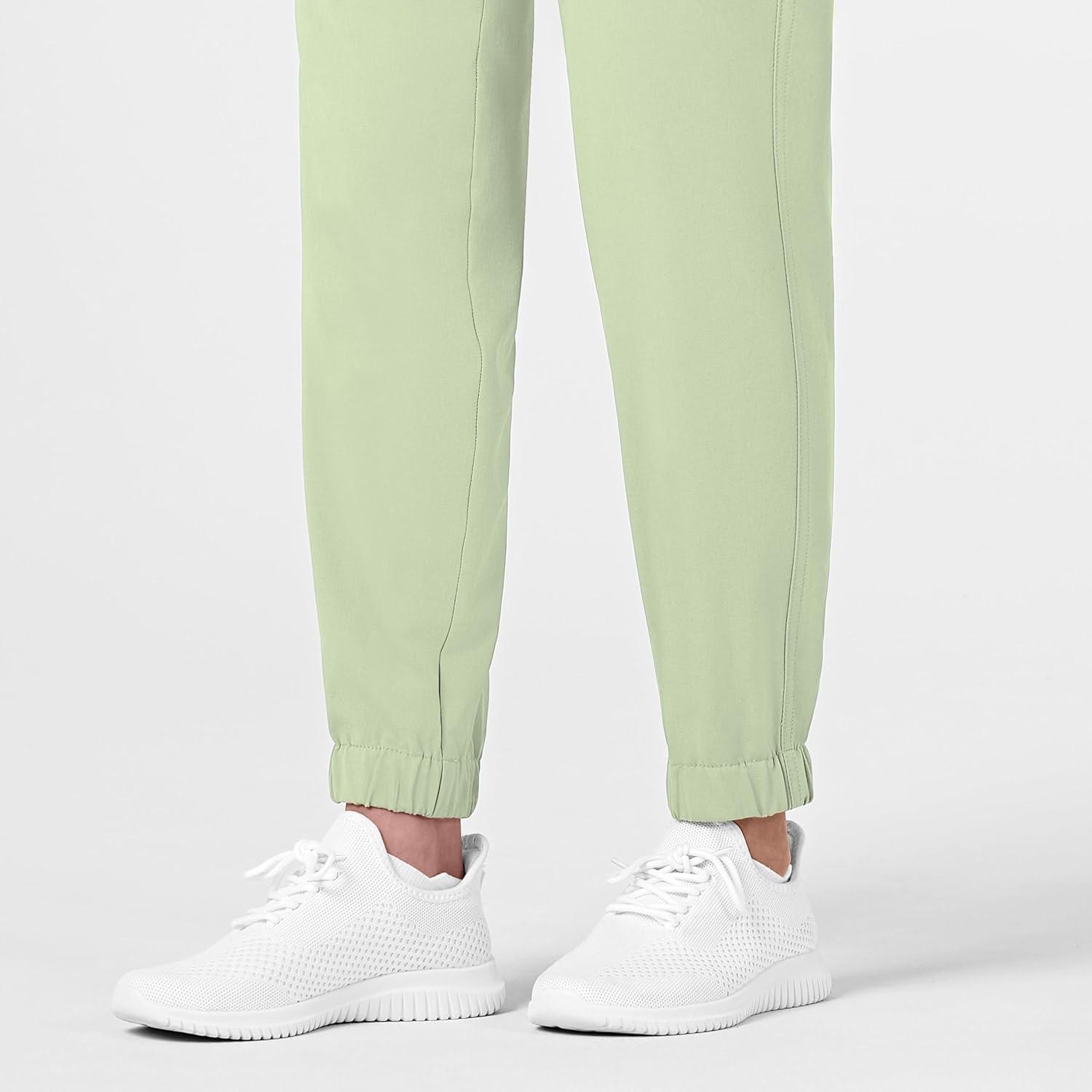 WonderWink Womens Renew Women’s Jogger Scrub Pant(Fresh Mint)