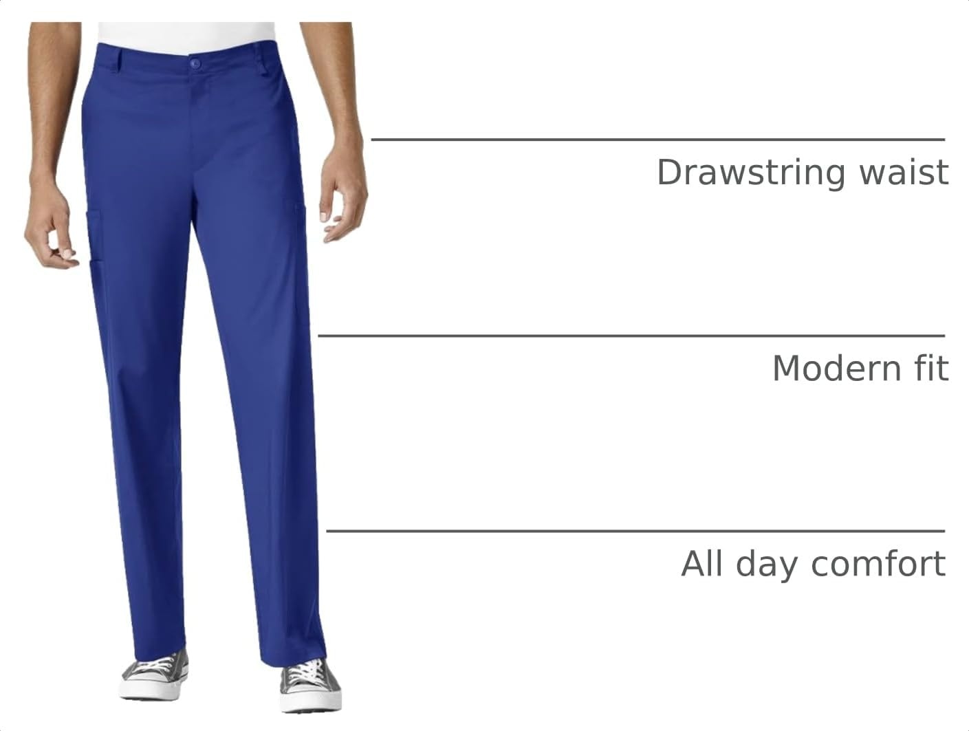 Wink PRO Men’s Cargo Scrub Pant(Galaxy Blue)