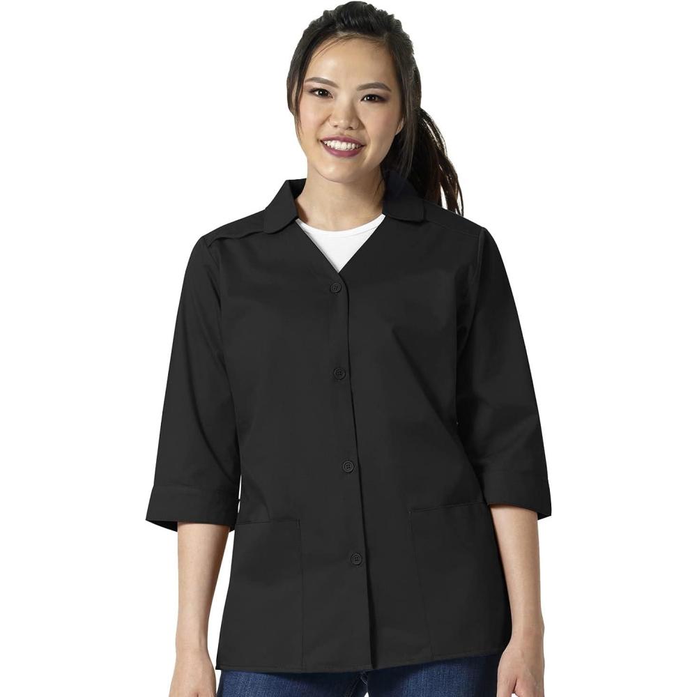 WonderWink Wonderwork Women’s Smock(Black)