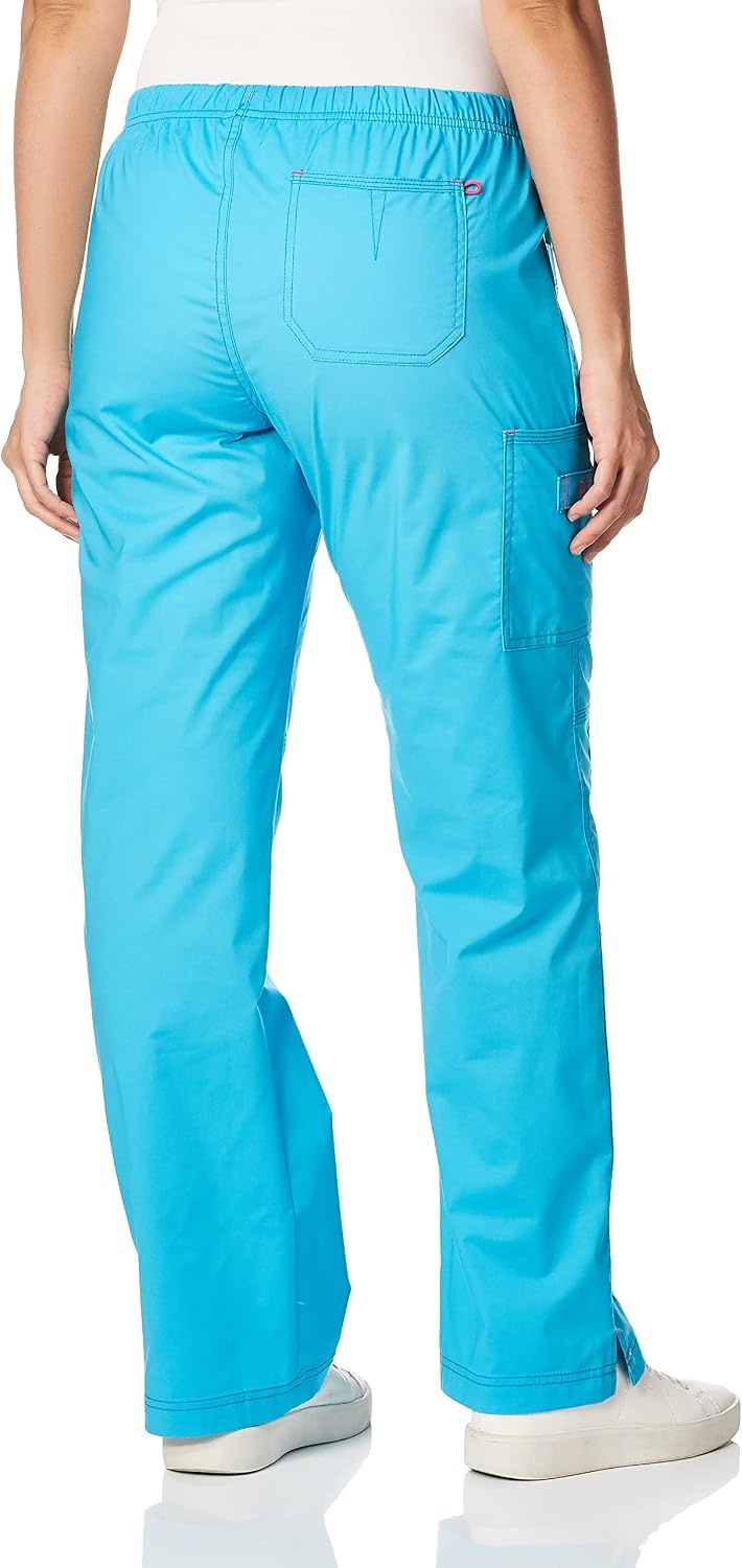 Wink Womens Wonderflex Patience Women’s Scrub Top(Aqua)