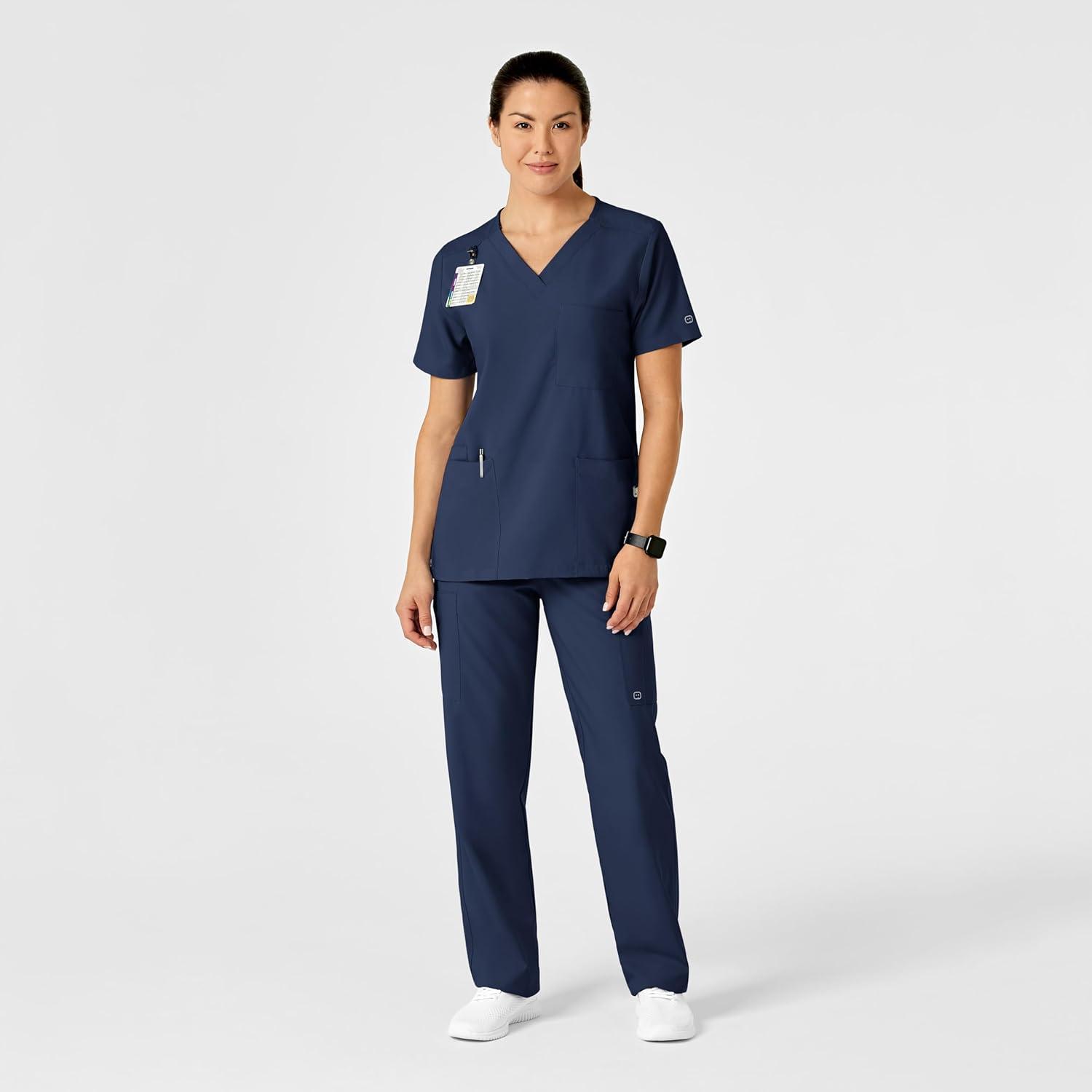 WonderWink Unisex-Adult Multi-Cargo Pant(Navy)