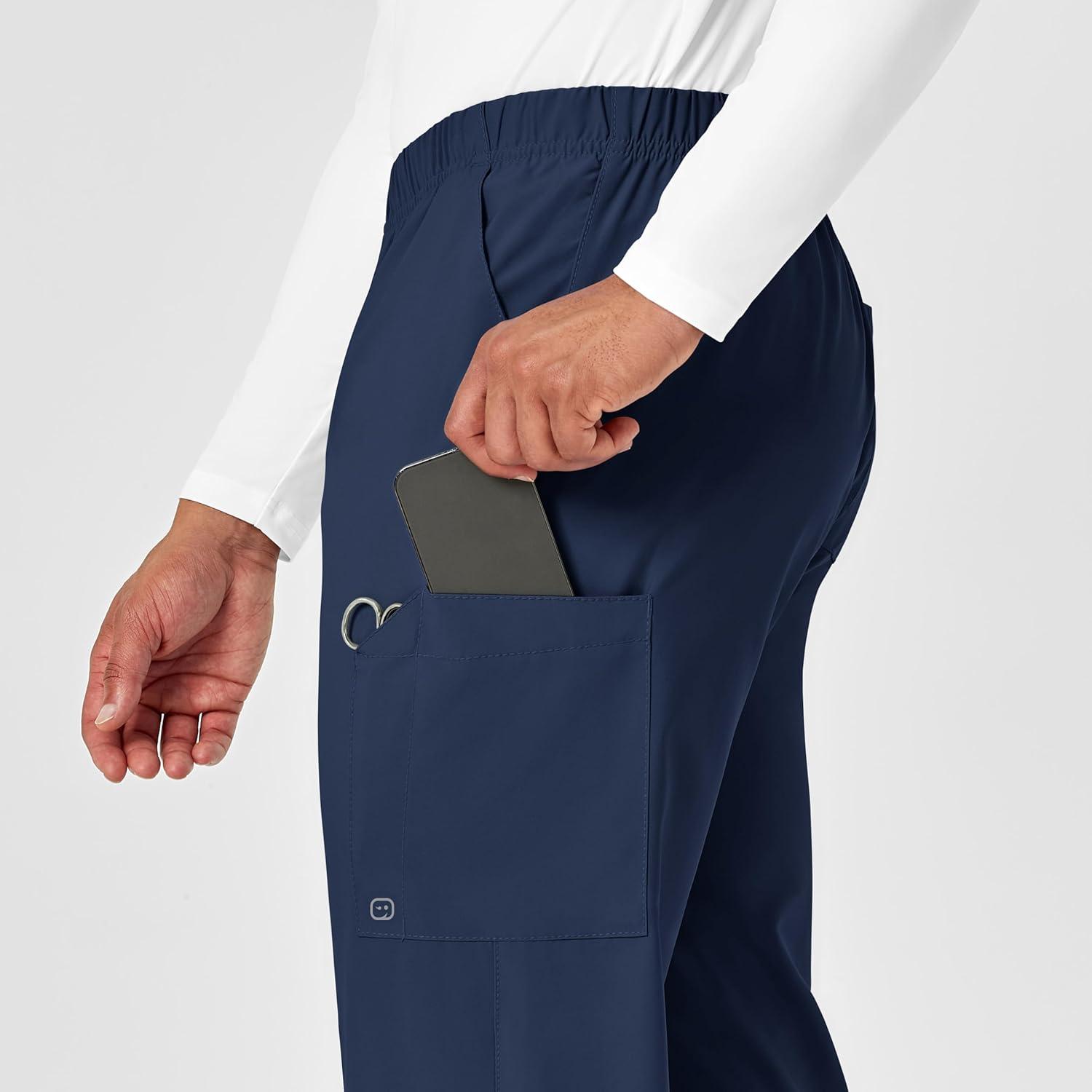 WonderWink Unisex-Adult Multi-Cargo Pant(Navy)