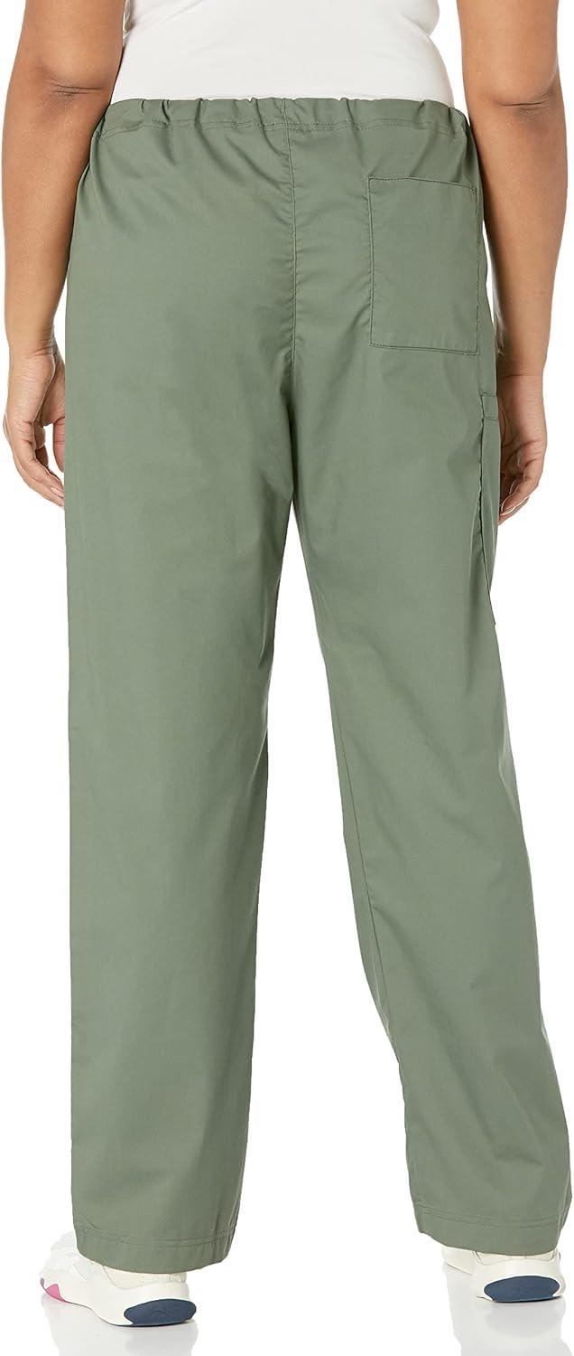WonderWink Womens WonderWink Drawstring Cargo Pant(Olive)