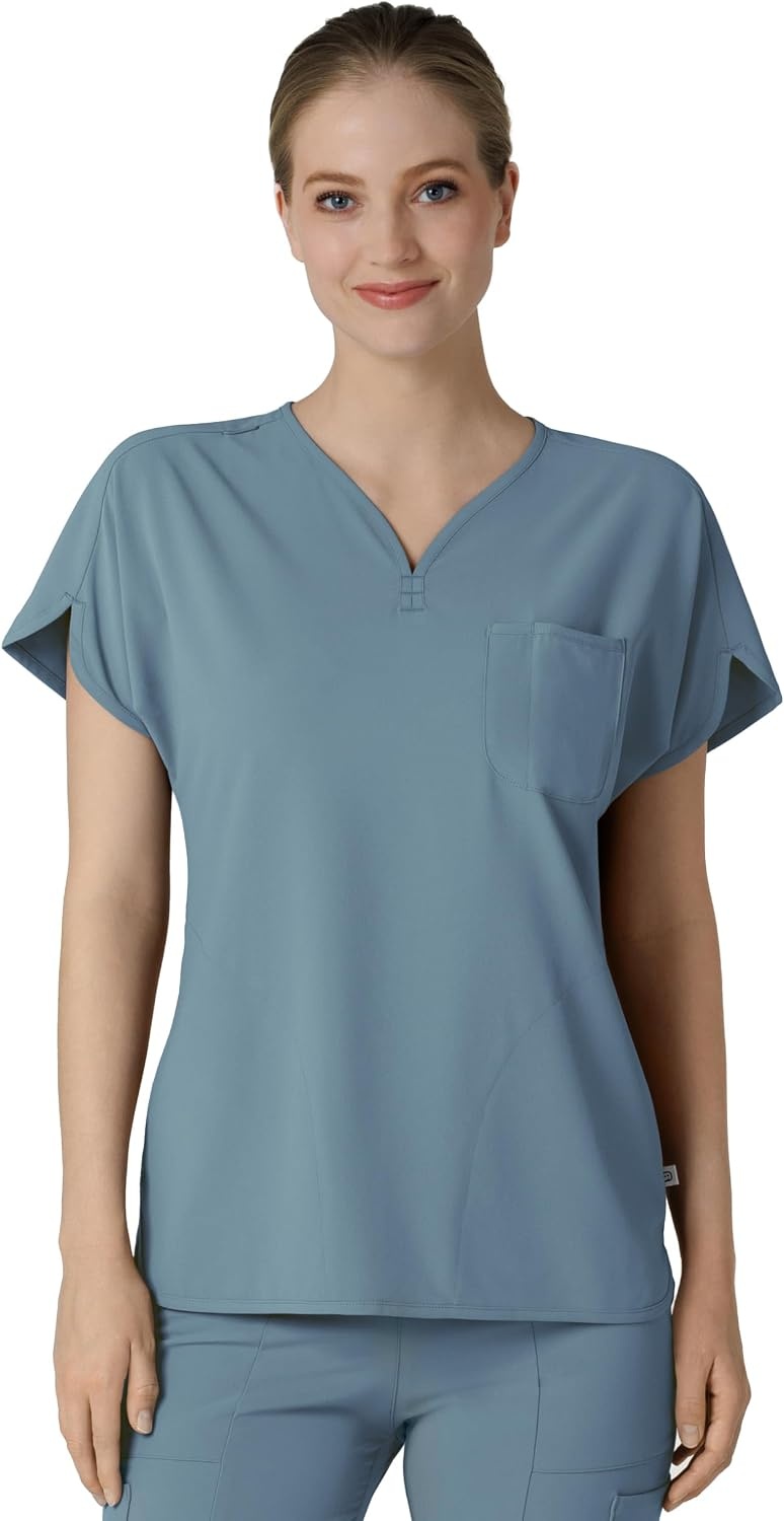WonderWink Women’s Scrub Top(Elemental Blue)