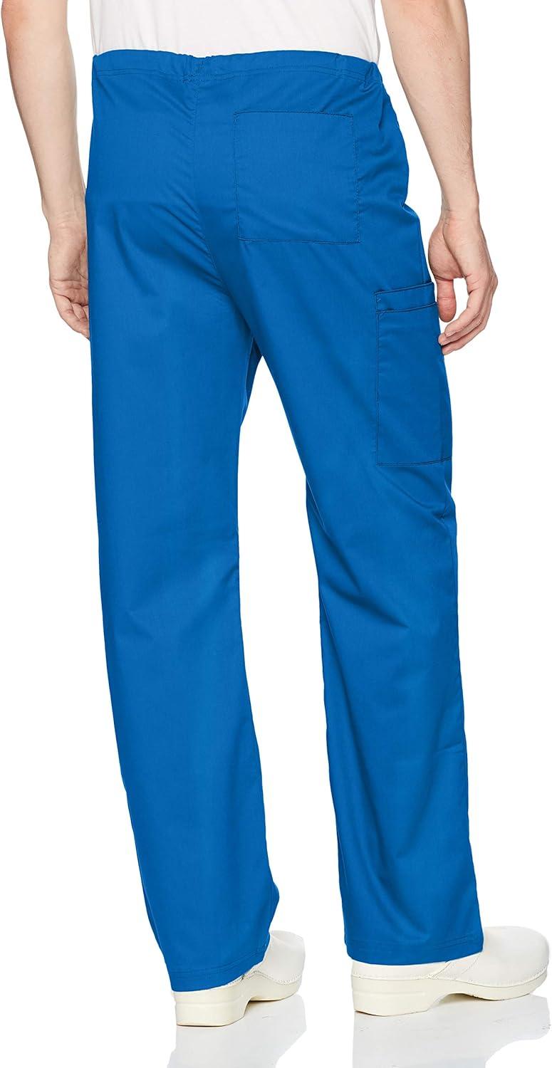 WonderWink Unisex-Adult Drawstring Cargo Pant(Royal Blue)