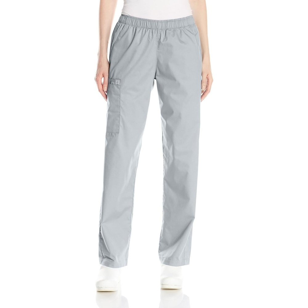 WINK Origins Quebec -Women’s Full Elastic Cargo Scrub Pant(Grey)