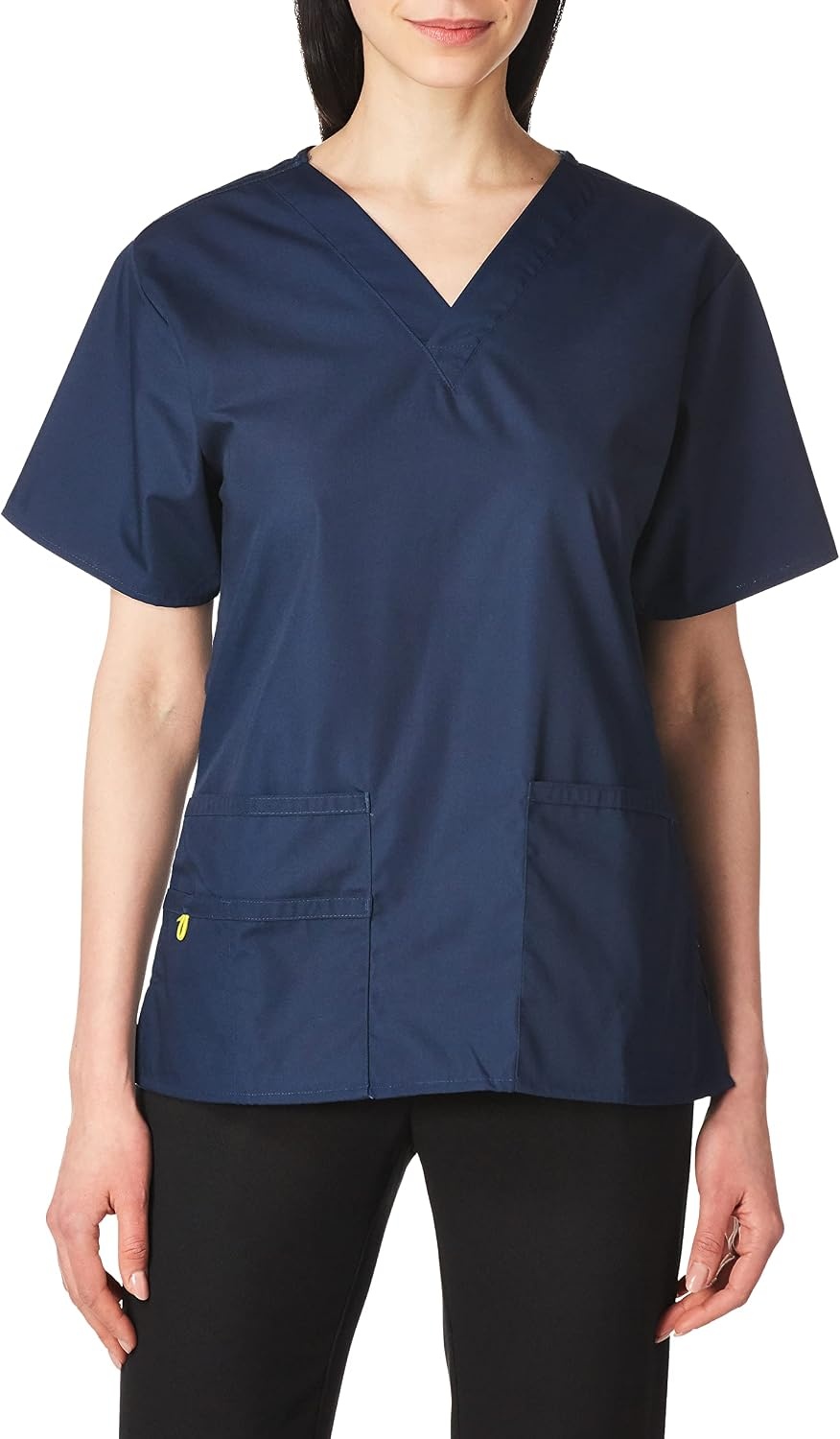 WonderWink Women’s Origins Bravo V-Neck Top(Navy)