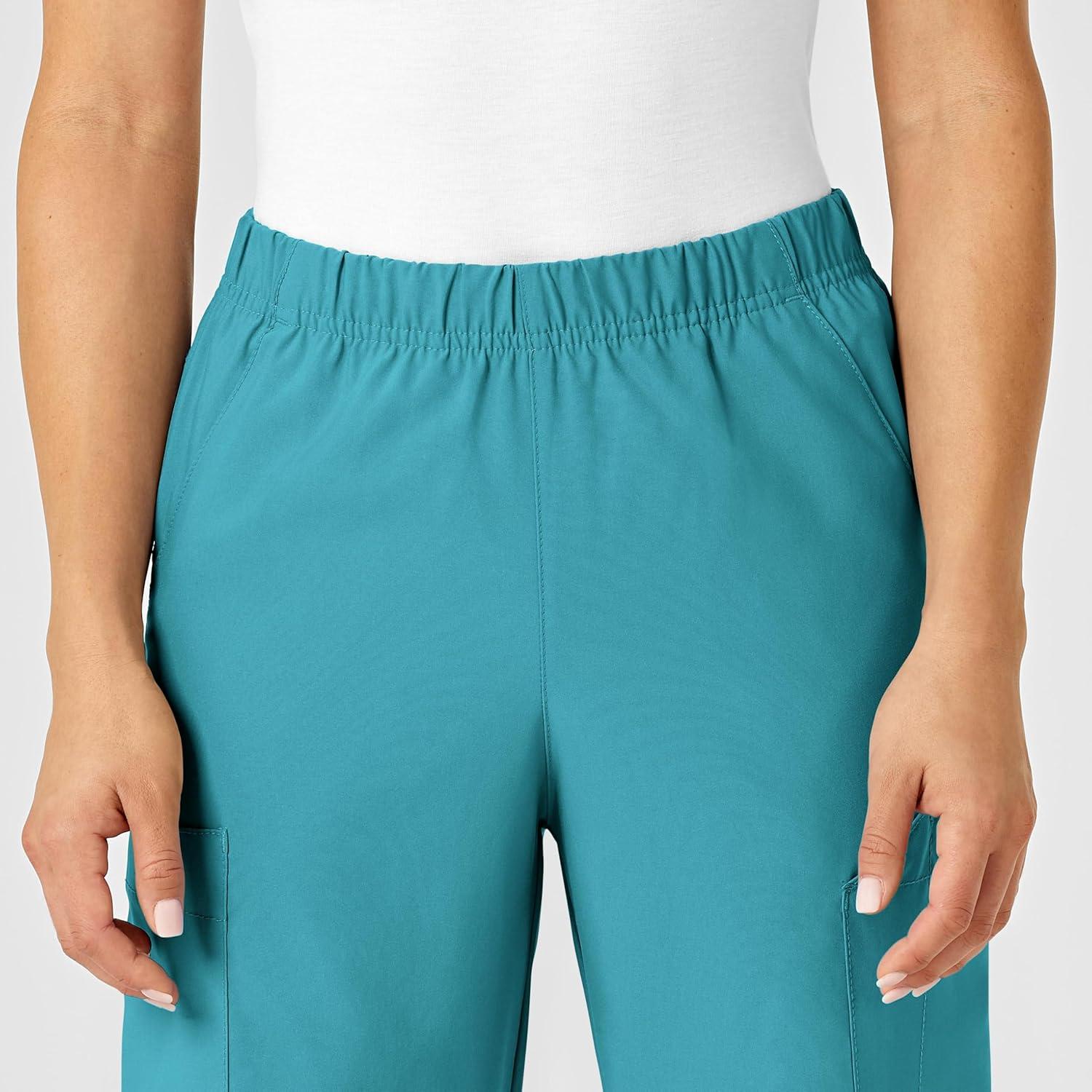 WonderWink Unisex-Adult Multi-Cargo Pant(Teal Blue)