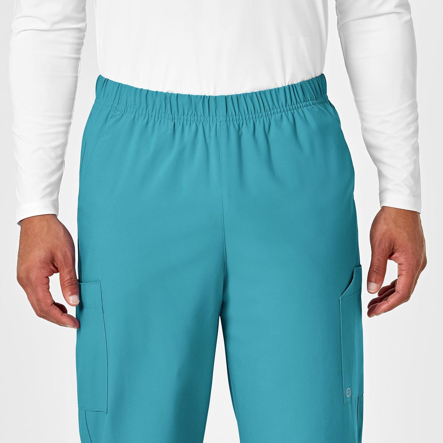 WonderWink Unisex-Adult Multi-Cargo Pant(Teal Blue)