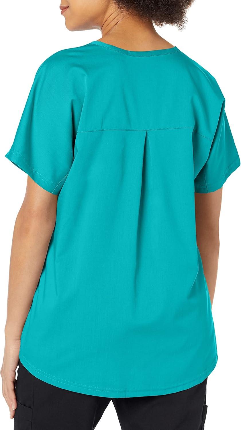 WonderWink Womens Women’s Dolman Scrub Top(Teal Blue)