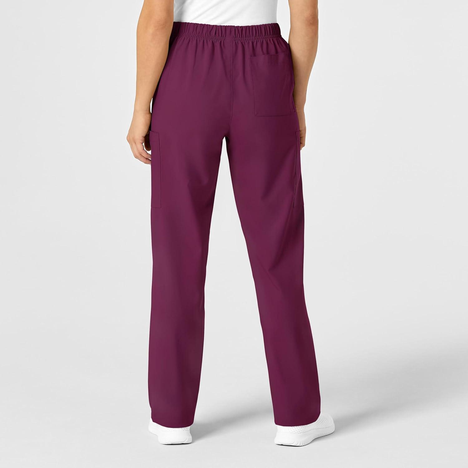WonderWink Unisex-Adult Multi-Cargo Pant(Wine)