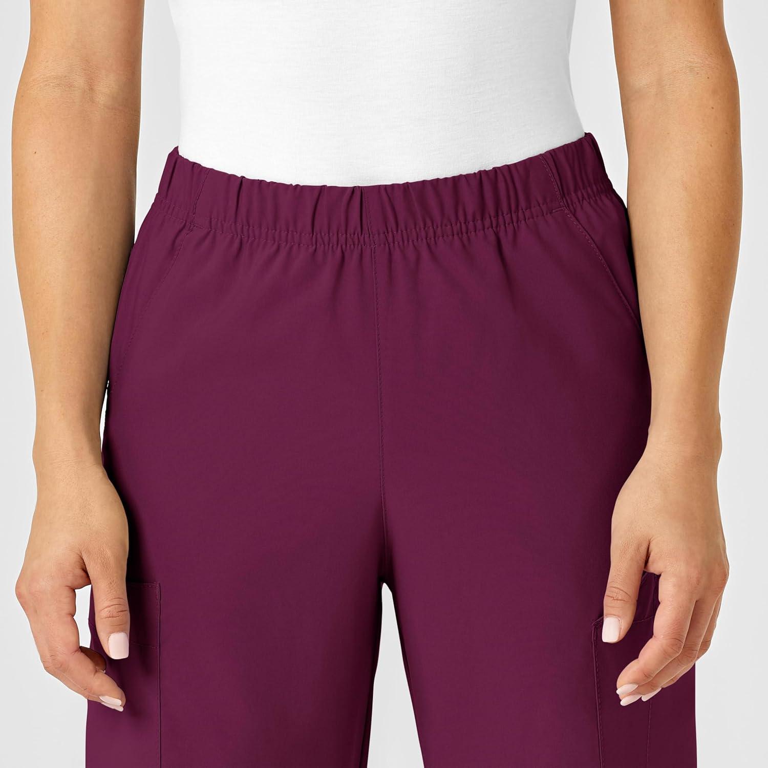 WonderWink Unisex-Adult Multi-Cargo Pant(Wine)