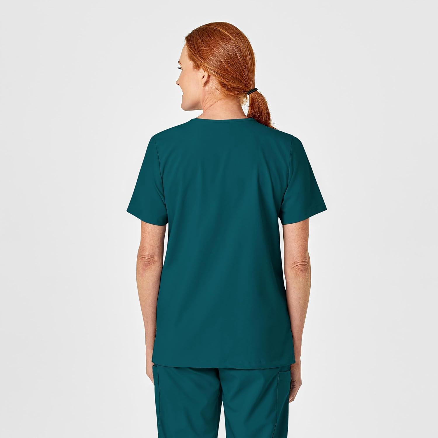 WonderWink Womens 4-Pocket Utility Top(Caribbean)