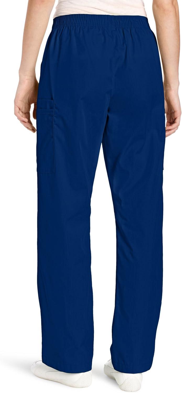 Wink Womens Quebec -Full Elastic Cargo Pant(Navy)