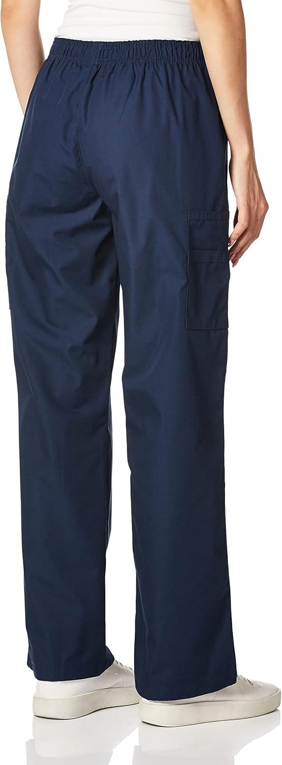 Wink Womens Quebec -Full Elastic Cargo Pant(Navy)