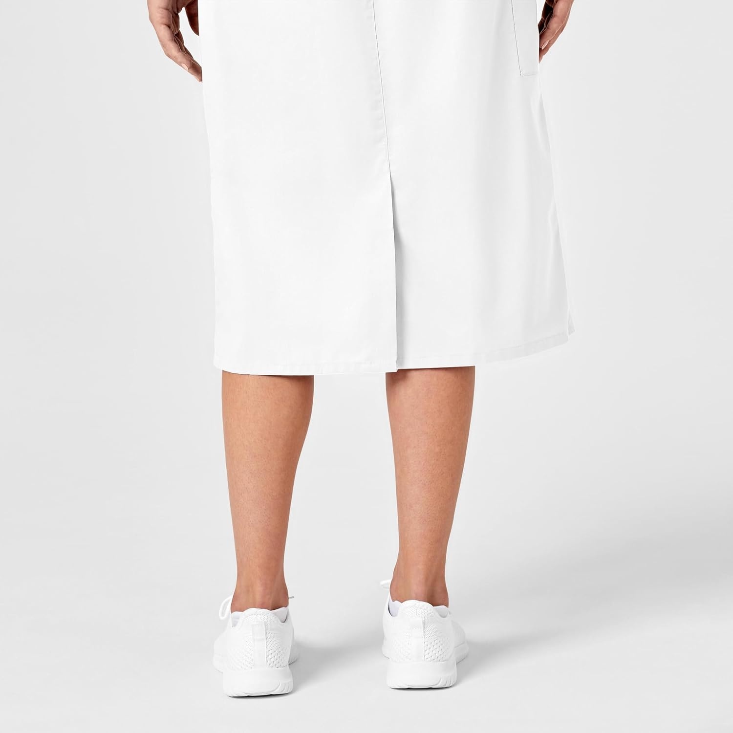 WINK WonderWORK Women’s Pull On Cargo Skirt(White)