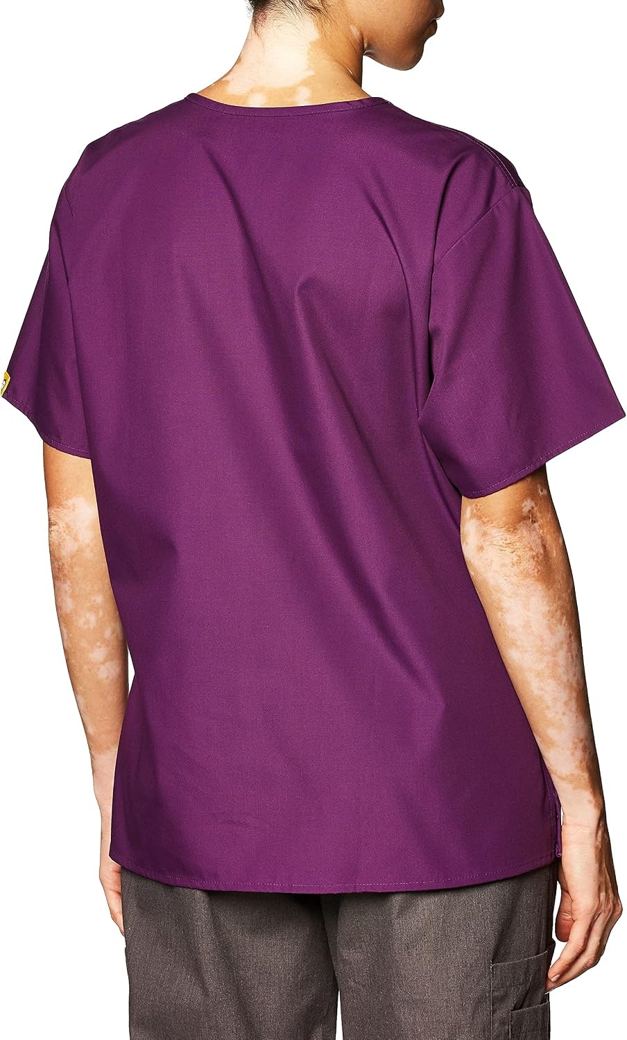 WonderWink Women’s Origins Bravo V-Neck Top(Eggplant)