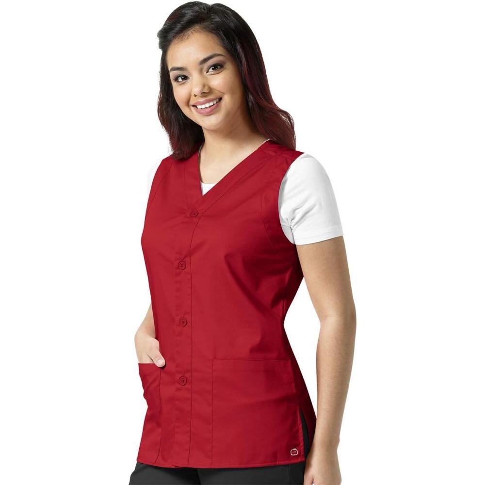 Wink womens Vest(Red)