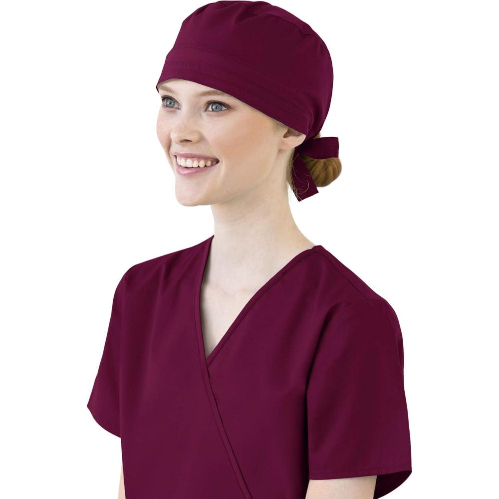 WonderWink Unisex Scrub Cap(Wine)