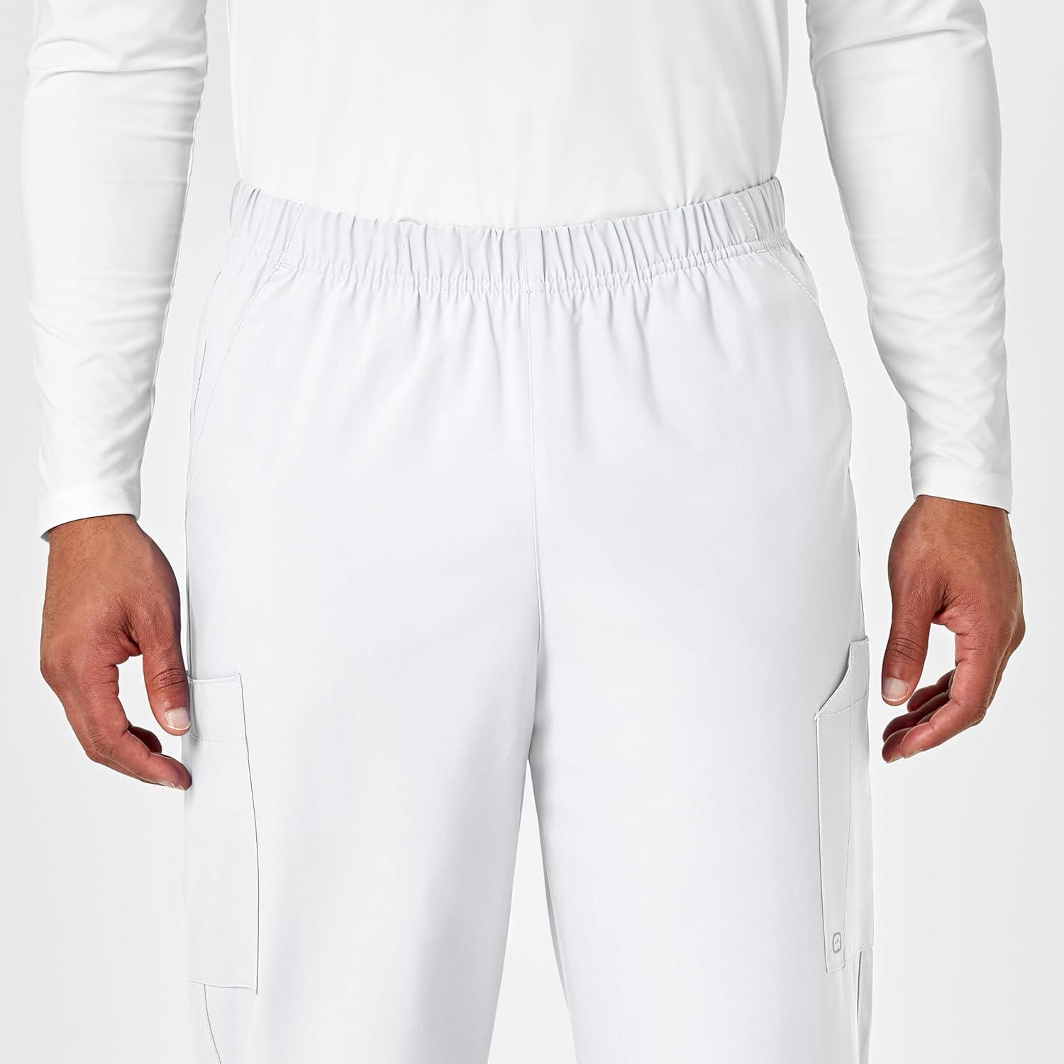 WonderWink Unisex-Adult Multi-Cargo Pant(White)