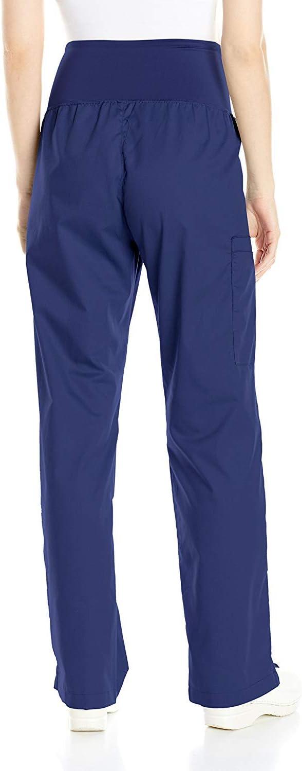 Wink WonderWORK Scrubs for Maternity Cargo Scrub Pants(Navy)