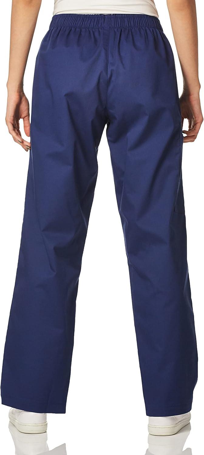 WonderWink Women’s Tall Wonderwork Women’s Pull-On Cargo Scrub Pant Tall(Navy)