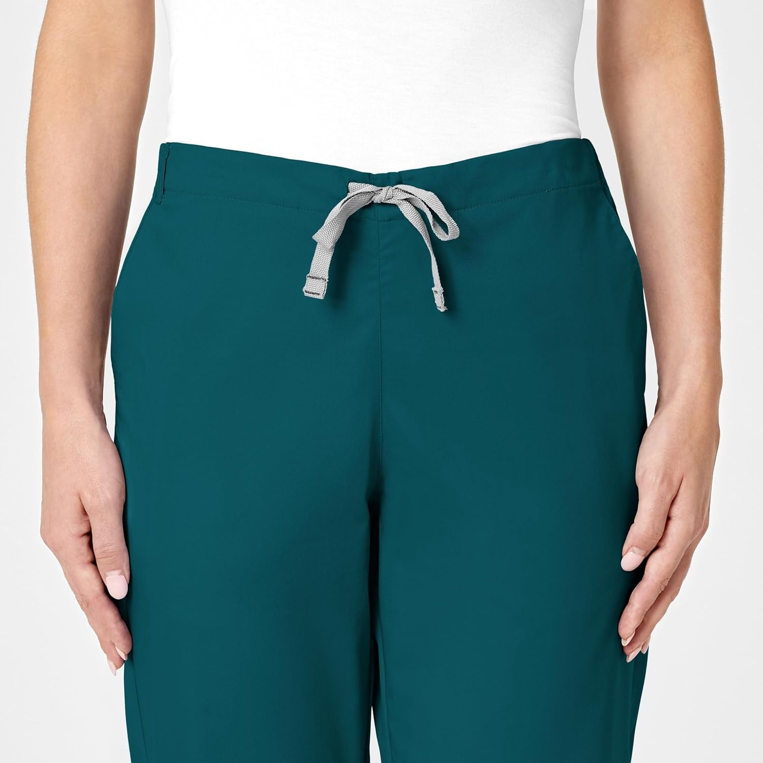 Wink Boundless Women’s Flare Leg Scrub Pant(Caribbean Blue)