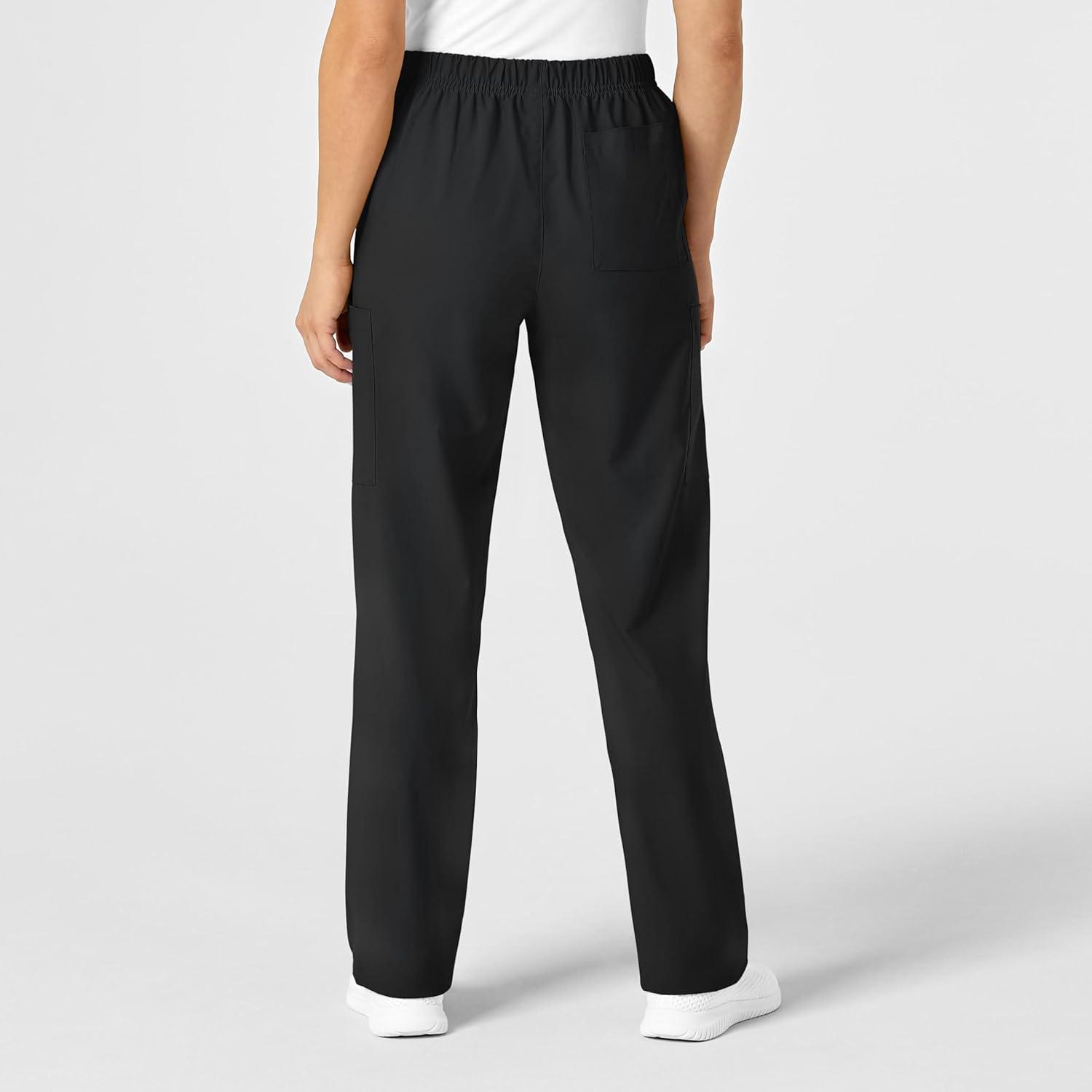 WonderWink Unisex-Adult Multi-Cargo Pant(Black)