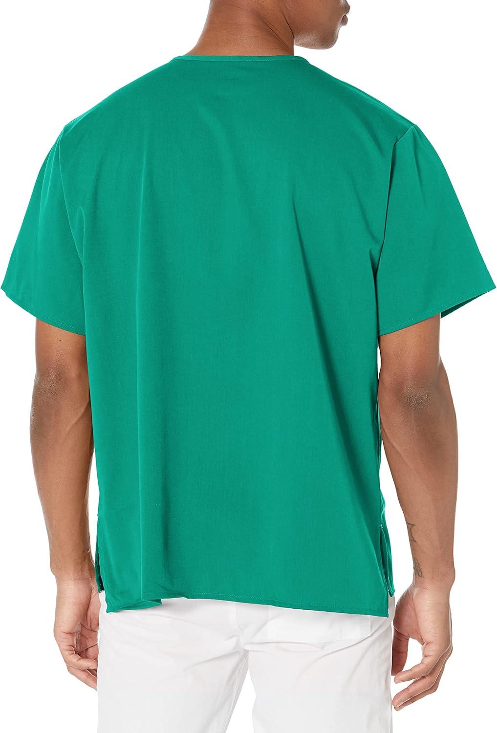 WonderWink Mens Men’s V-Neck Scrub Top(Hunter)