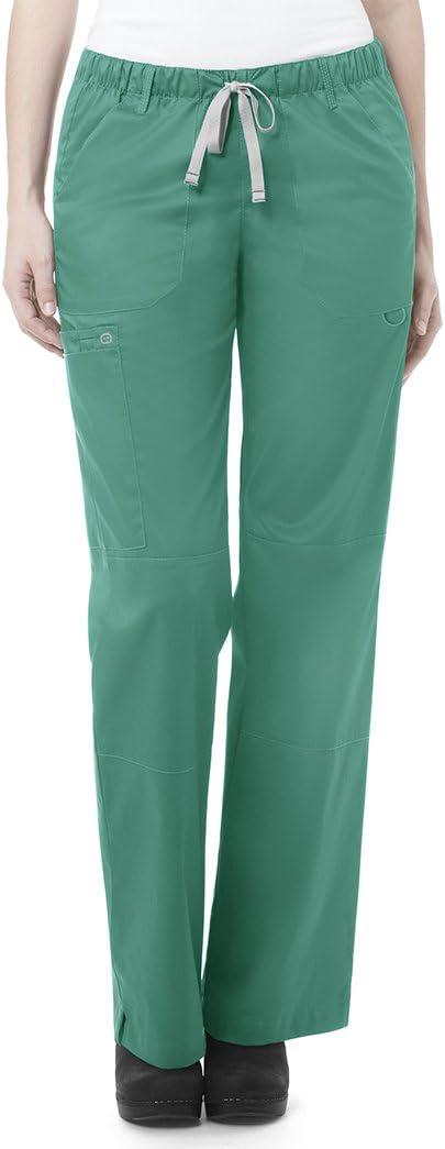 WonderWink Unisex-Adult Drawstring Cargo Pant(Surgical Green)