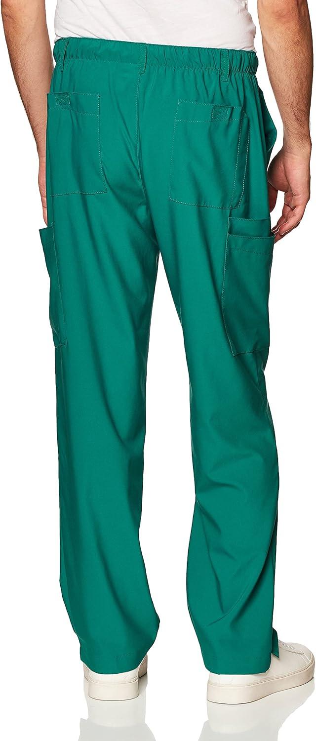 WonderWink Mens Men’s Flat Front Cargo Pant(Hunter)