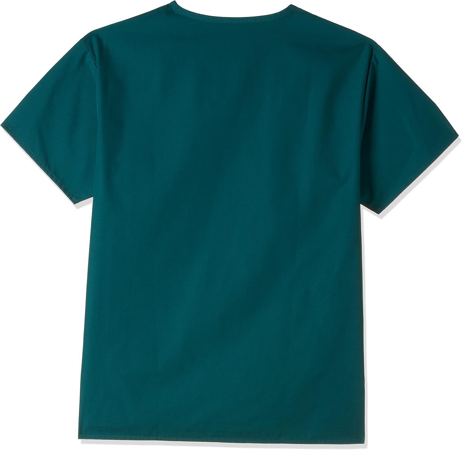 WonderWink Men’s Big The Alpha Unisex V-Neck Scrub Top(Hunter)