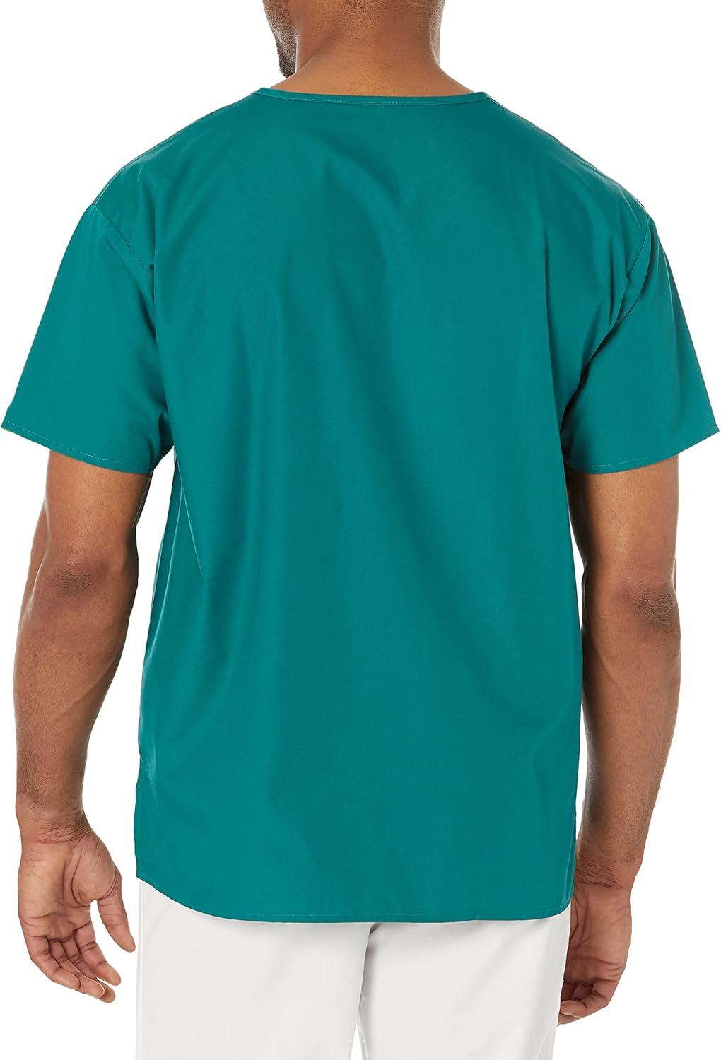 WonderWink Men’s Big The Alpha Unisex V-Neck Scrub Top(Hunter)