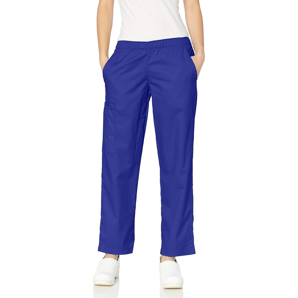 WonderWink Women’s Pull-On Cargo Pant(Galaxy Blue)