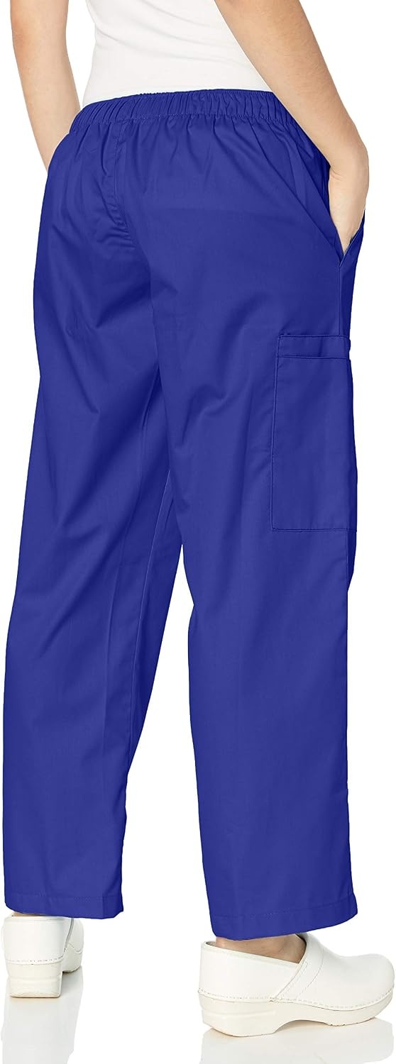 WonderWink Women’s Pull-On Cargo Pant(Galaxy Blue)